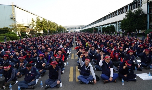 사진출처 : 현대제철 당진공장 노조